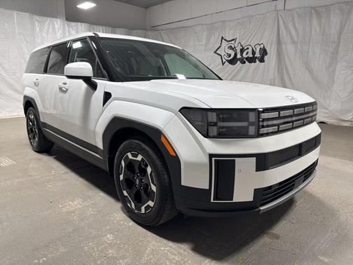 White 2025 Hyundai SANTA FE SE