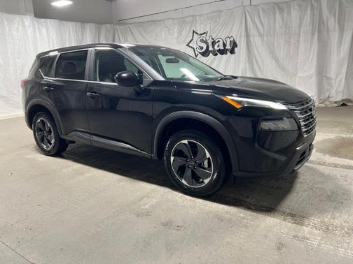 Black 2025 Nissan Rogue SV