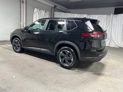 Black 2025 Nissan Rogue SV