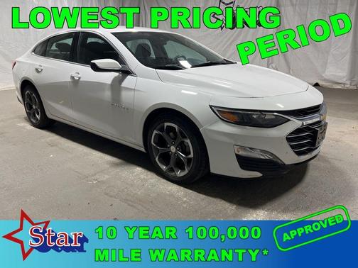 Summit White 2023 Chevrolet Malibu LT