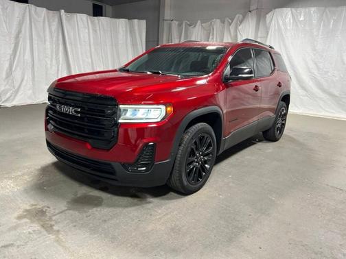 Volcanic Red 2023 GMC Acadia SLE