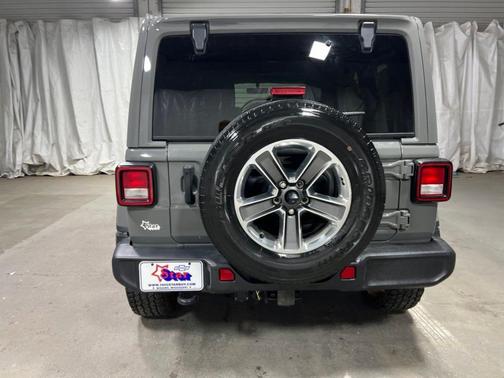 Gray 2021 Jeep Wrangler Unlimited Sahara