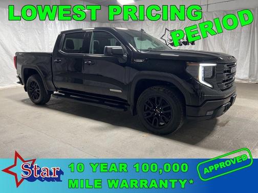 Onyx Black 2024 GMC Sierra 1500 Elevation