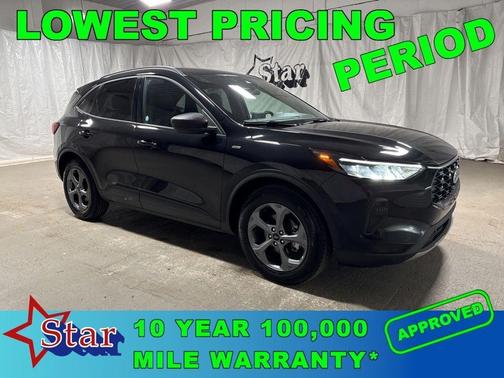 Black Metallic 2025 Ford Escape ST-Line