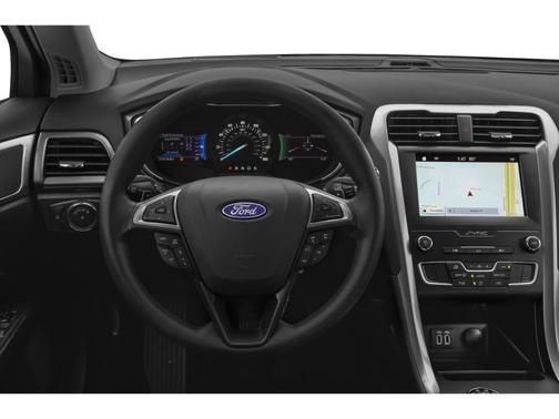 Oxford White 2019 Ford Fusion SE
