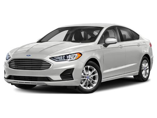 Oxford White 2019 Ford Fusion SE