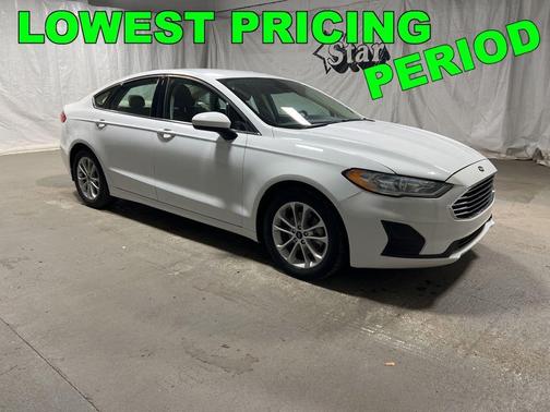 Oxford White 2019 Ford Fusion SE