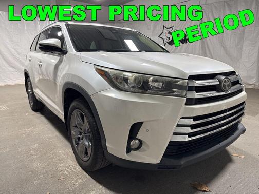 Blizzard Pearl 2018 Toyota Highlander Limited Platinum