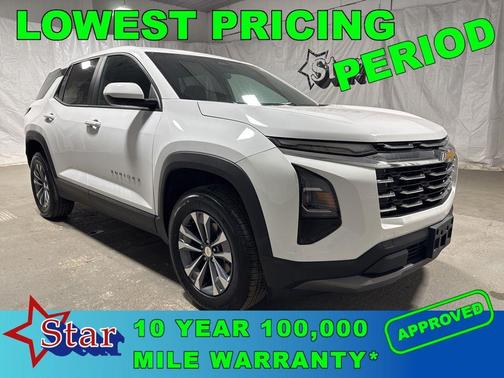 Summit White 2025 Chevrolet Equinox LT