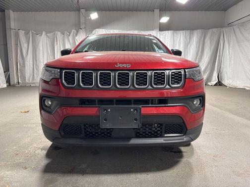 Red 2025 Jeep Compass Latitude