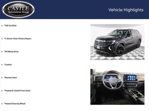 2024 Volkswagen Atlas 2.0T SE w/Technology 4MOTION