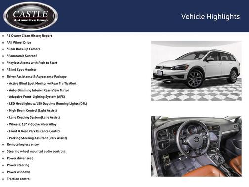 2019 Volkswagen Golf Alltrack TSI SE