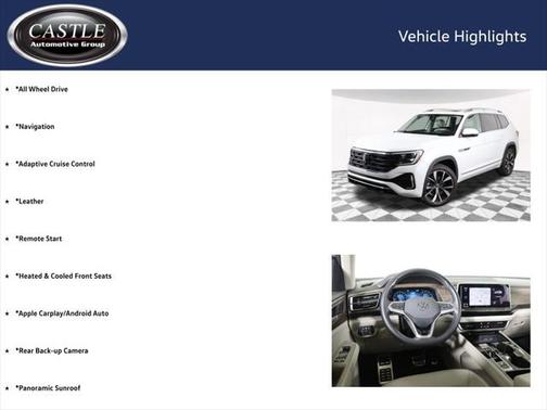 2024 Volkswagen Atlas 2.0T SEL Premium R-Line 4MOTION