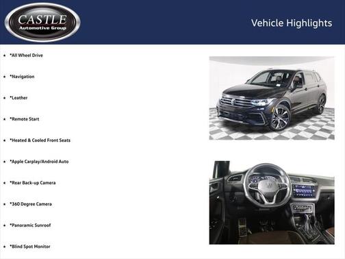 2022 Volkswagen Tiguan 2.0T SEL R-Line 4MOTION