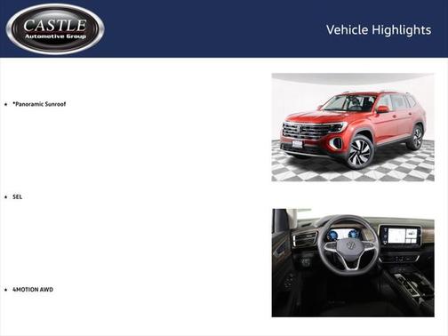 2024 Volkswagen Atlas 2.0T SEL