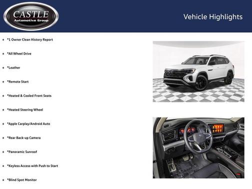 2024 Volkswagen Atlas 2.0T SEL