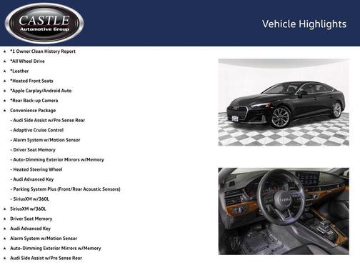 2023 Audi A5 Sportback Premium
