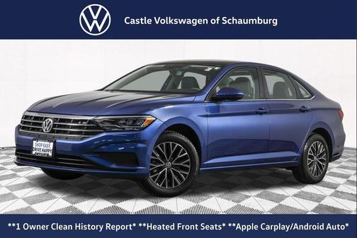 Blue Metallic 2021 Volkswagen Jetta 1.4T SE