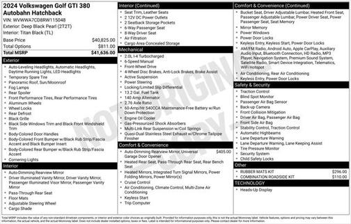2024 Volkswagen Golf GTI 1.4T TSI
