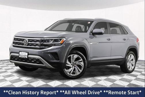 Gray 2020 Volkswagen Atlas Cross Sport 3.6L V6 SEL 4MOTION