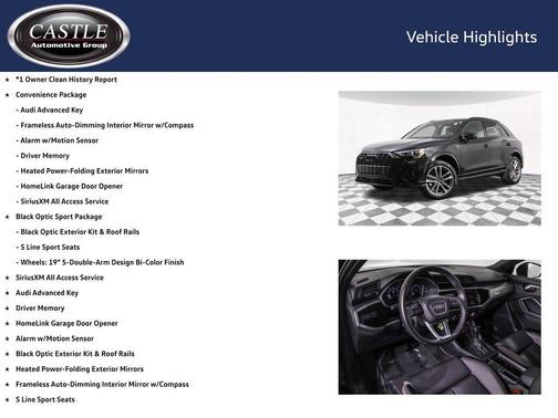 2022 Audi Q3 45 S line Premium