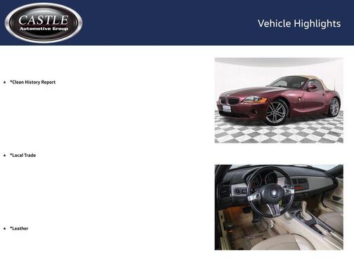 2004 BMW Z4 2.5i Roadster