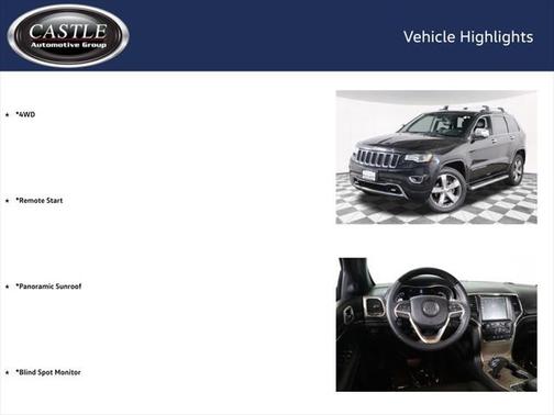 2015 Jeep Grand Cherokee Overland