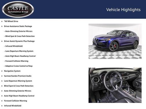 Montecarlo Blue Metallic 2018 Alfa Romeo Stelvio Ti