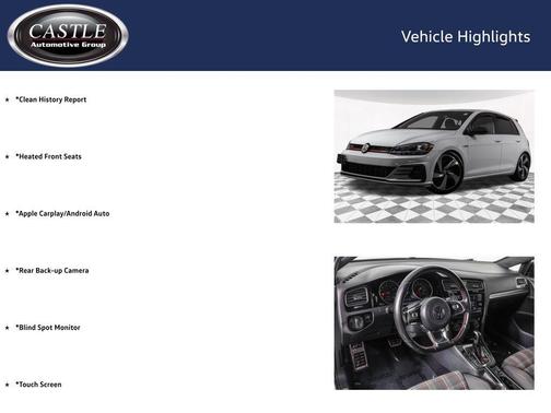 2020 Volkswagen Golf GTI 2.0T SE DSG