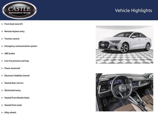 2023 Audi A3 Premium