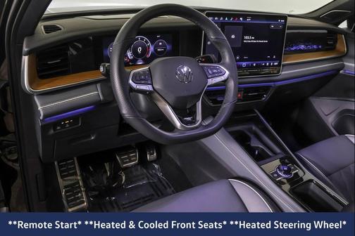 deep black pearl 2026 Volkswagen Tiguan 2.0T SEL R-Line 4MOTION