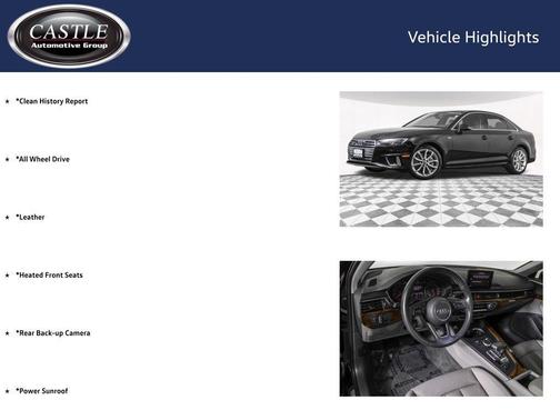 2019 Audi A4 2.0T Premium