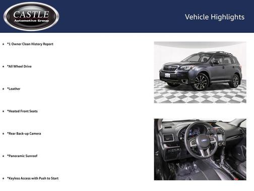 2018 Subaru Forester 2.0XT Touring