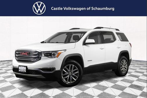 Summit White 2017 GMC Acadia SLE-2