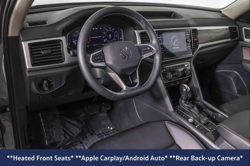 Platinum Gray Metallic 2023 Volkswagen Atlas 3.6L SE w/Technology