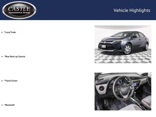 2018 Toyota Corolla LE