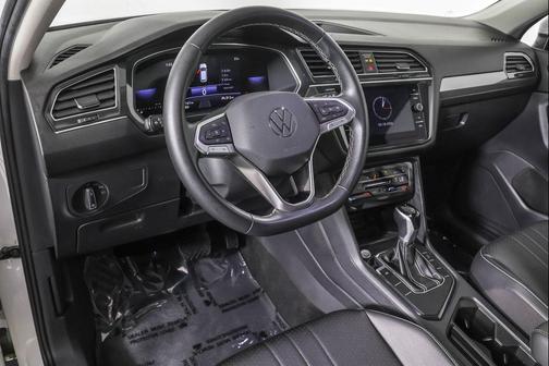 Opal White 2023 Volkswagen Tiguan 2.0T SE