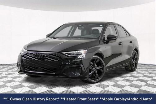 Mythos Black Metallic 2023 Audi A3 Premium