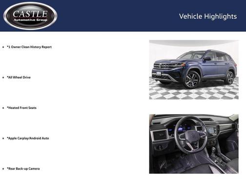 2022 Volkswagen Atlas 2.0T SE