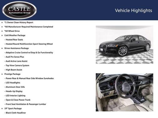 2017 Audi A6 3.0T Prestige Quattro