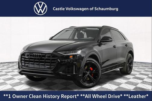 Mythos Black Metallic 2023 Audi Q8 55 Premium