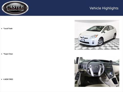 2010 Toyota Prius One