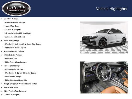 2022 Audi Q8 55 Premium Plus