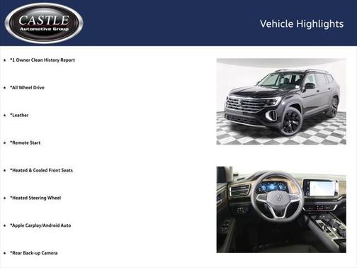 2025 Volkswagen Atlas 2.0T SE w/Technology 4MOTION
