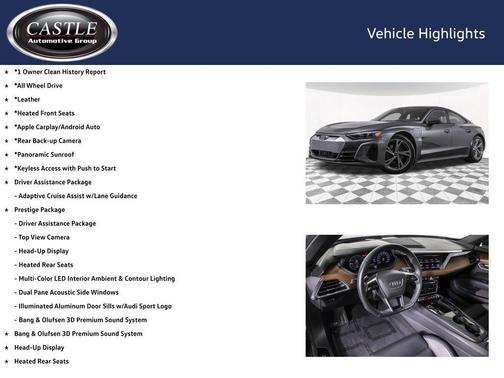 2022 Audi e-tron GT Prestige