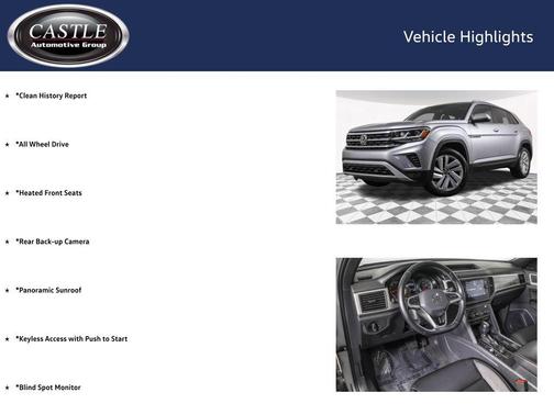 2020 Volkswagen Atlas Cross Sport 2.0T SE w/Technology 4MOTION