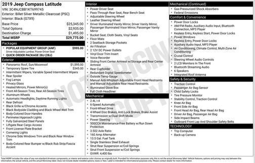 2019 Jeep Compass Latitude