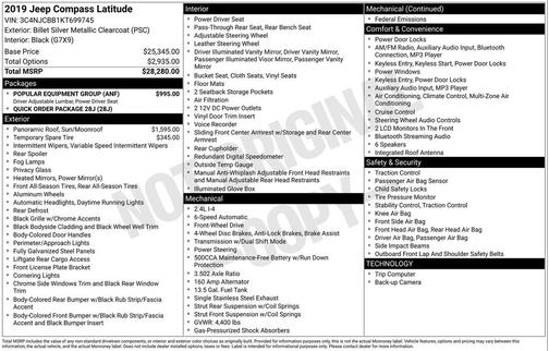 2019 Jeep Compass Latitude