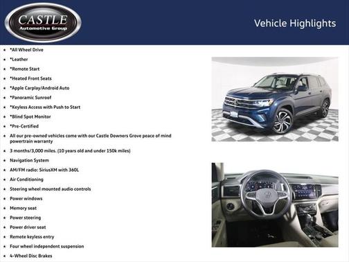 2021 Volkswagen Atlas 3.6L SEL Premium