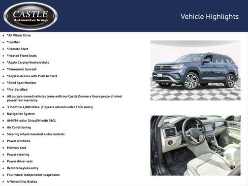 2021 Volkswagen Atlas 3.6L SEL Premium
